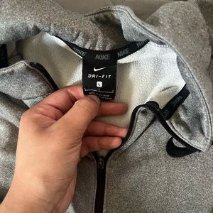 grey Nike sweatshirt, Size L